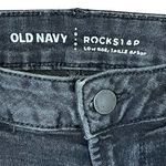 Old Navy  Rockstar Low Rise Skinny Jegging Jeans Size 4 Short Black Stretch 26X27 Photo 3
