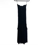 Majorelle NEW NWT Giules Strapless Ruched Maxi Gown In Black Photo 2