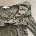 Something Navy  Bailey Ruffled Top Photo 5