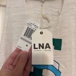 LNA Tulane Green Wave Tank Top White Medium  Clothing Sheer Lightweight NWOT NEW Photo 1