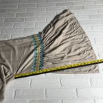 Natural Life Jumpsuit Womens XL Gray Embroidered Floral Wide Leg Boho Hippie New Photo 9