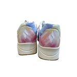 Skechers  Womens Tie-Dye Athletic Sneakers Lace-Up Comfort Shoes 11 SKU 7707 Photo 5