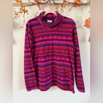 Columbia Glacial Aztec print Fleece Turtleneck Photo 5