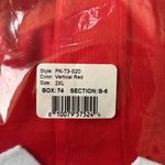 PSK Collective Women's Cropped Rugby Shirt in Vertical Red size 2XL Photo 3