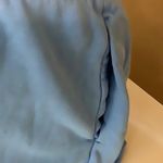 Nike  Size Medium Light Blue Elastic Tie Waist Shorts. Preloved Photo 4