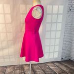 Ted Baker  hot pink scuba sleeveless fit & flare mini dress ted size 0 or US 2 Photo 5