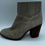 Lucky Brand  Salome Tan Suede Ankle Boots Size 9 Photo 0