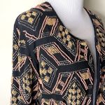 Jerome Black Beaded Open Front Y2K Jacket Photo 3