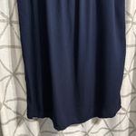 Love Squared  Navy Blue Dress with Pink Embroidery Photo 5