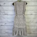 ALLSAINTS Rene Leopard Print Silk Wrap Dress Pink Women's Sz 6 Animal Coquette Photo 6