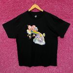 Care Bears Rainbow Rescue Cheer Bear Share Bear Movie Tee L Photo 0