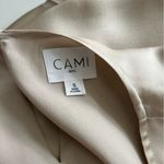 Cami NYC Cami Gold Silk Long Sleeve Blouse Small Photo 4