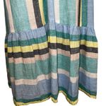 Rails Ruffled Hem Sleeveless Jamica Stripe Ari Dress Lined EUC Size XS Photo 4