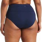 Nike  Swim Plus Size Essential High Waist Banded Bottom Midnight Navy Size 3X Photo 1