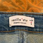 Vanilla Star Jeans Vanilla Star Blue Wide Leg Stone Washed Jeans Junior Women’s Size 9 / 29 Photo 3