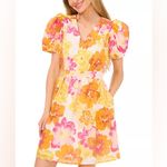 Cece Women’s‎ Floral Dress Puffy Sleeves Size S MSRP $ 129 NWT Pink Photo 2