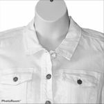 William Rast Lenna White Denim Trucker Jacket JR XL NWT Justin Timberlake Collab Photo 12