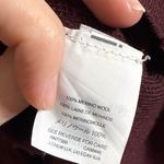 J.Crew Merino Wool Sweater Blazer Maroon Size XXS Photo 6