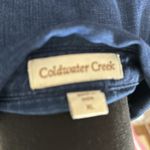 VTG Codewater Creek Woman's Blue Lena Denim Shirt Dress With Belt Photo 2