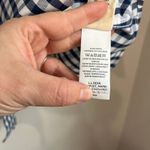 L.L.Bean Wrinkle Free Oxford Shirt 2X Plus Navy Plaid Long Sleeve Cotton Blue Size XXL Photo 5