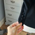 Audrey & Grace Black Cardigan Lightweight Dressy Sweater Petite Medium Solid Photo 4