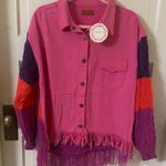 Umgee Vibrant Pink Knit Top Great Holiday Gift Photo 0