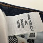 Madewell  Petite Low Slung Baggy Jeans Rinse Wash Dark Blue Rigid US 27P NWT Photo 13