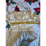 Gunne Sax 70s Off White Romantic Victorian Prairie Wedding Dress Sleeves Size 5 Photo 4