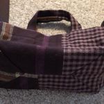 Madewell mini crossbody tote in mixed plaid Photo 5