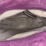 Coach Soho Leather Buckle Hobo Bag F17092 Purple Shoulder Bag Photo 6