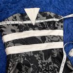 IvaNova Boutique Lace Overlay Strapless Elegant Black and Dress Size 6 Photo 5