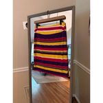 Kelly & Diane Striped Pencil‎ Skirt Size 2 NWT Yellow Photo 2