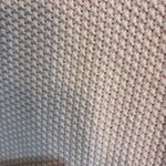 Venus  womens cable knit waffle knit hi low tank sweater peach M Photo 3