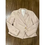 ALC Frank A.L.C. Fremont Single Button Blazer Jacket 6 Linen Cotton Blend size 4 Photo 10
