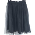 Magnolia Place Unique Vintage Black Tulle Midi Skirt A Line Retro 2XL Size undefined Photo 2