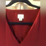 A New Day Maroon V-neck Long sleeves dress Photo 2