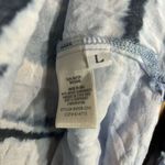 Bella Dahl Top Womens Large Multicolor Tie Dye Boho Print Scoop Neck Blouse Photo 7