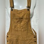 American Eagle  Brown Corduroy Overalls size Small Short Photo 7