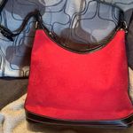 Dooney & Bourke Authentic Leather/signature cotton canvas zip top shoulder bag Photo 13