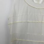 C. Luce Off White Sleeveless Round Neck Mini Dress Women's Size Large L Photo 1