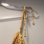 Candie's NWT Juniors Ditsy Floral Mini Ruffle Trim Self Tie Straps Cami Top L Photo 3