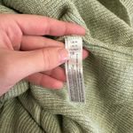 Free People FP Beach by  Sage Green Waffle Knit Mock Neck Sweater Size M Photo 5