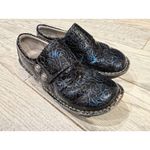 Alegria Deliah Moody Blues Shoes 37 clogs 7 7.5 Patent Slip On Mules DEL-7506 Photo 3