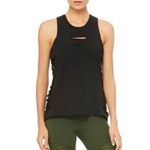 Alo Yoga  Black Distressed Medium #758 Photo 1