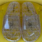 Just Be  Sparkling Clear Slide Sandals Size 9 Photo 0