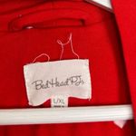 BEDHEAD Pajamas Heart Dot Stretch Organic Cotton Jersey Robe in Tiny Hearts L/XL Red Size L Photo 5