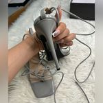 Akira  AZALEA WANG NIGHTS IN MIAMI STILETTO SANDAL IN GREY Photo 7