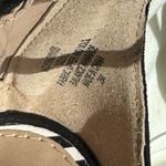 Betsey Johnson Black and Pink Rhinestone Floral Sandals Size 8.5 Photo 5