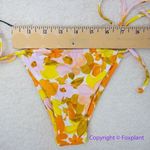 Aila Blue NEW Free People Palm Bikini Bottoms, size S Photo 11