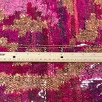 Elegant gold anklet with blue evil eye charms. Photo 5